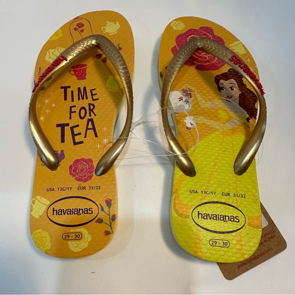 Toddler Beauty and the Beast Havaianas - Picture 5 of 8
